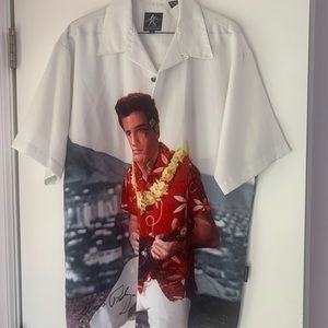 Elvis Presley Hawaiian shirt/Medium